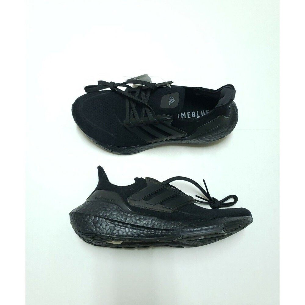 Adidas Ultraboost 21 Triple Black Running Shoes Sneakers FY0306 Mens Size 7